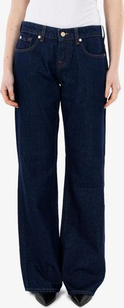 7 For All Mankind Low straight indigo Soul dark blue