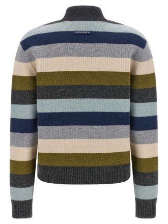 Tory Burch Striped Wool Sweater - Multicolor