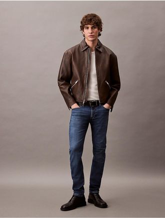 Calvin Klein Jeans Calvin Klein Mens Slim Tapered Jeans - Blue - 31W x 30L