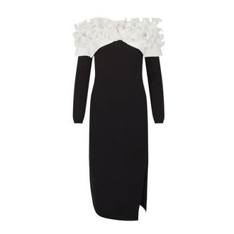 Anne Fontaine Andalouse Dress in Black/white at Nordstrom, Size Medium Eu