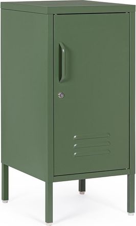 BIZZOTTO Cambridge green bedside table with 1 door