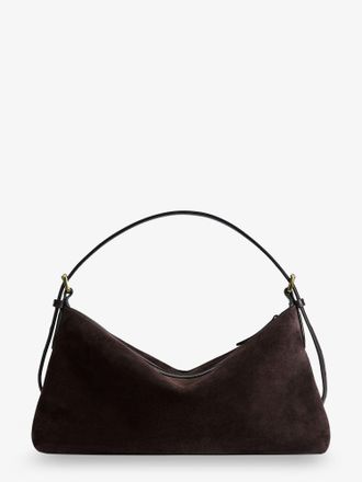 ATP Atelier Womens Shoulder Bag Castellare Suede Brown