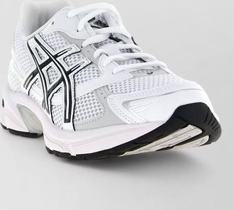 Asics synthetic leather low-top sneakers