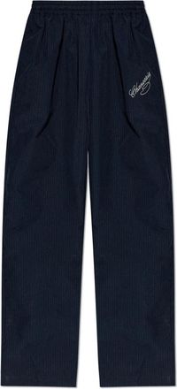 Willy Chavarria Ruff Rider Track Pant - Heren - Sweatpants - Blauw - S - Broeken