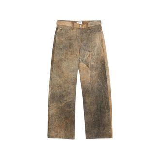 A Gold E Wide Jeans, male, Multicolor, Size: W29 Afton Jean