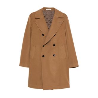 Tagliatore Hombre, Abrigos, Marr&oacute;n, Talla: L