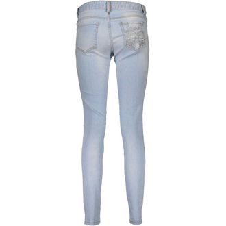 Just Cavalli Azzurro Cotton Womens Jeans Blue Clothing