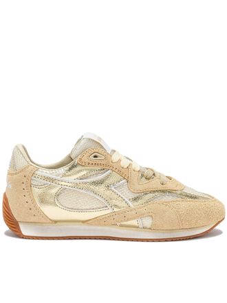 Diadora Equipe Revenge Iride Gold Suede Sneakers