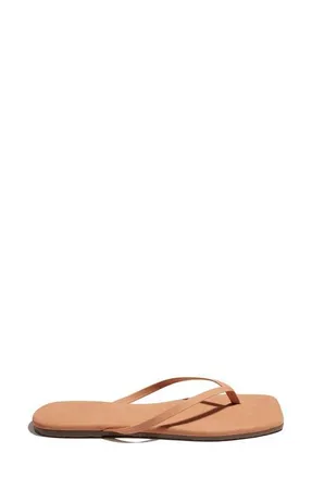 Tkees Lily Square Toe Flip Flop in Pout at Nordstrom, Size 10