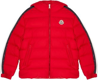 Moncler Kids Chrale Quilted Shell Jacket (8-10 Years) - Red