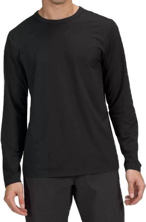 lululemon Fundamental Long Sleeve Shirt In Black