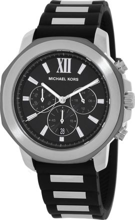 Michael Kors Prescott Chronograph Quartz Black Dial Mens Watch MK9262
