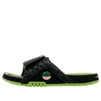 Nike Jordan Hydro 13 Retro Slide Black Green 684915-025