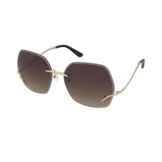 Guess Rimless Metal Sunglasses - unisex - Guess - Sunglasses - Yellow - 60 MM - Accessories