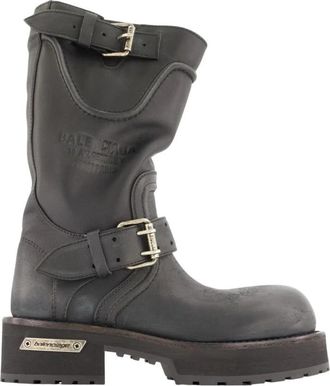 Balenciaga Venom Boot - Dames - Hoge Laarzen - Zwart - 39 EU - Leer - Schoenen