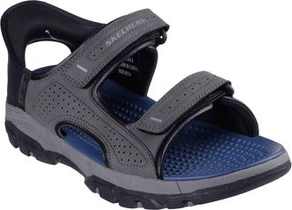 Skechers Tresmen - Reece Polyurethaan Heren Charcoal Standaard Sandalen