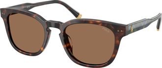 Polo Ralph Lauren Ph 4242U Zonnebrillen - Heren - Zonnebrillen - Bruin - 52 MM - Accessoires