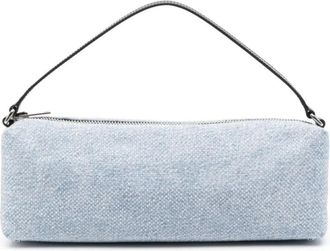 Alexander Wang Heiress Flex Bag - Dames - Handtassen - Blauw - ONE Size - Denim - Tassen