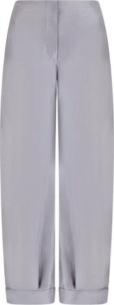 Giorgio Armani Pantaloni a gamba ampia - Grigio