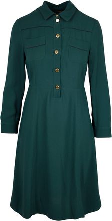 Louis Vuitton Louis Vuitton groene overhemdjurk - jaren 10