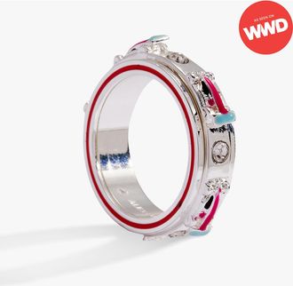 Alex and Ani Hot Wheels Racecar Fidget Ring in Silver at Nordstrom
