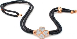 Folli Follie Womens 3N14T016RKC Ladies Necklace - Rose Gold - One Size