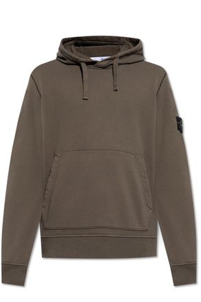 Stone Island COMPASS 6100045 HOODIE Size: S, colour: KHAKI