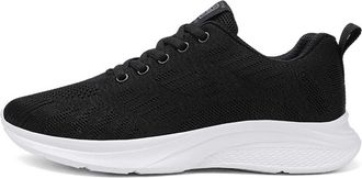 Generic Unisex Wide Barefoot Shoes Lace-Up Casual Synthetic Textile Walking Lightweight Comfortable Wedge Chunky Colorful Lifestyle Sneakers For Flat Feet Pla