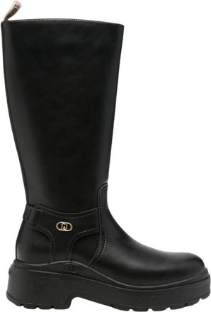 Liu Jo Andrea Laarzen - Dames - Schoenen - Zwart - Maat: 40 EU Leer