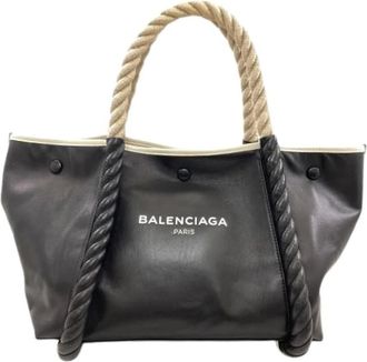 Balenciaga Pre-owned Vintage Tote Bag - Dames - Vintage Shopper - Zwart - ONE Size - Vintage