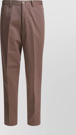 Brunello Cucinelli tailored trousers with back pockets and belt loops