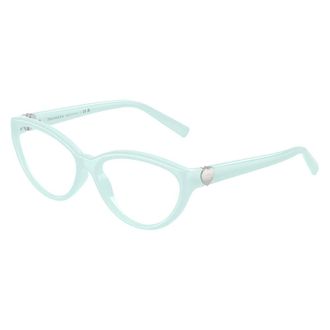 Tiffany & Co. Cat Eye Optical Frame - Dames - Brillen - Blauw - 55 MM - Nylon - Accessoires