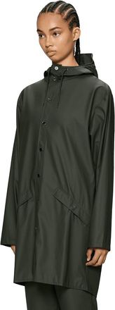 Rains Waterdichte unisex jas met kap Long Jacket
