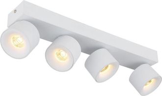 Globo Lighting Foco De Techo Bar Blanco Mate 4x Led 3000k