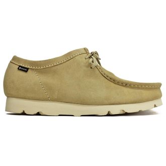 Clarks Wallabee GTX Suede Mens Lace Up Shoes - Maple - Size:UK 10.5