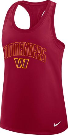 Nike Washington Commanders Primetime Nike Womens Dri-FIT NFL Racerback Tank Top in Red | 03E167P9E-8NT