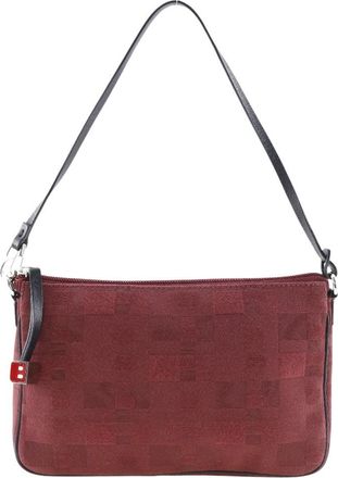 Bally Red Cotton Handbag (Pre-Owned)