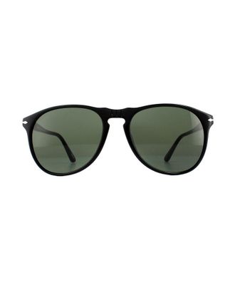 Persol Mens Sunglasses 9649 95/31 Black Green 55 - One Size
