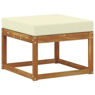 vidaXL Reposapi&eacute;s De Exterior Madera De Acacia S&oacute;lida Natural Vidaxl