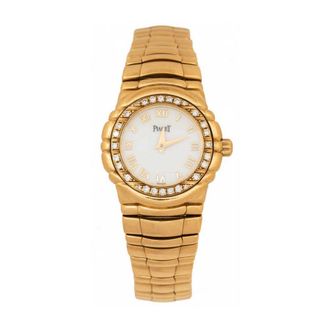 Piaget Pre-owned Piaget Tanagra Quartz White Dial Ladies Watch 16133