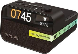 Pure Wireless Alarm Clock - PURE - Pure Moment Charge - DAB+/FM - Bluetooth - Natural Sounds
