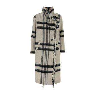 Isabel Marant Jassen, Dames, Beige, S, Wol, Gihan Woljas
