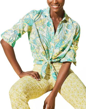 J.McLaughlin J. McLaughlin Britt Linen Blouse