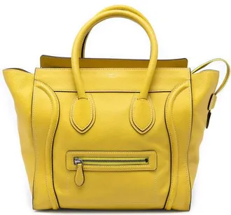 Celine Pre-owned Celine Mini Calfskin Luggage Tote Ladies DSKKEMFZXENTWGTY