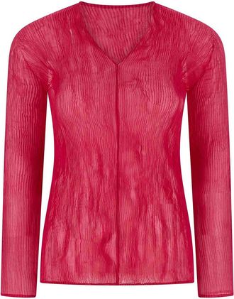 Issey Miyake Chiffon Twist 1 Top