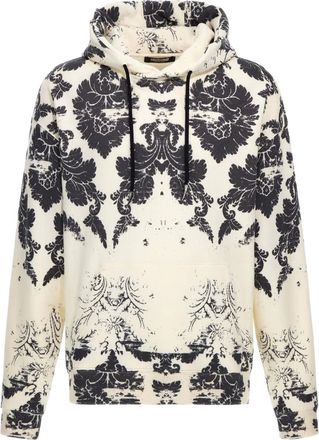 Roberto Cavalli Appaloosa-print hoodie - White