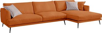 Egoitaliano Ecksofa »Sophia, Designsofa mit extrakomfortablem Sitzkomfort« mit Daunenfederung, L-Form