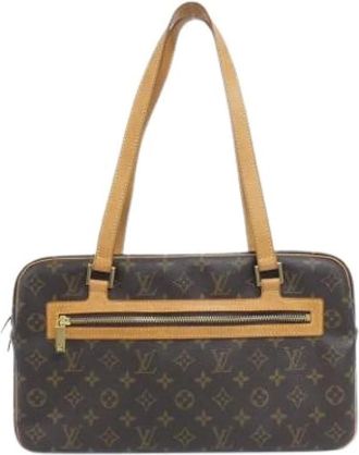 Louis Vuitton Pre-owned Shoulder Bags, female, Brown, Size: ONE SIZE Pre-owned Vintage Shoulder Bag
