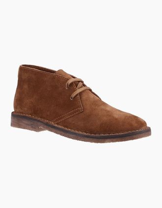 Hush Puppies Mens Samuel Mens Desert Boots - Brown - Size: 11