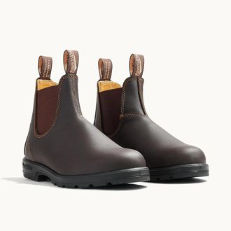Blundstone Classics 550 Boots MensWalnut Brown Leather Ankle Chelsea ZAP2546
